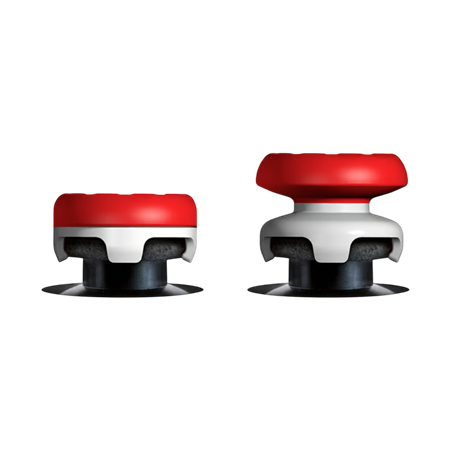 Empuñadura para PS5 Inferno Red White KontrolFreek