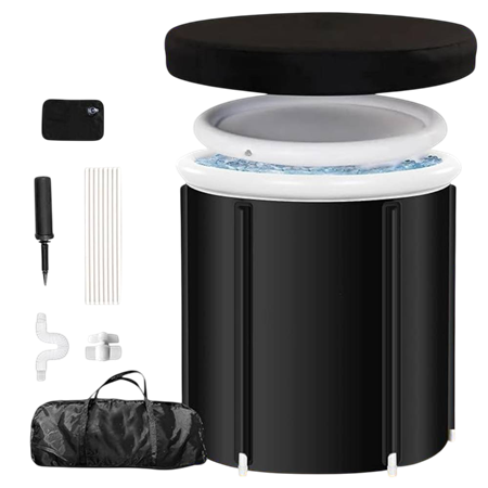 Bañera de hielo portátil R&T para atletas