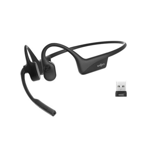 Auriculares Inalámbricos Shokz OpenComm2 UC (USB-C) 2025 - Negro