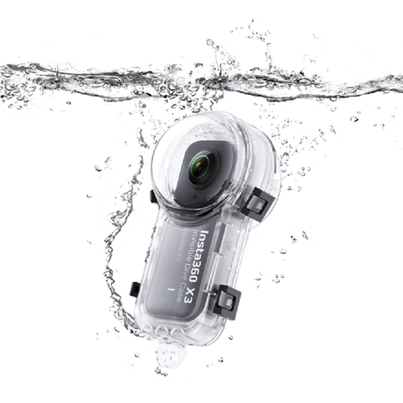 Carcasa de Buceo Invisible para Insta360 X3