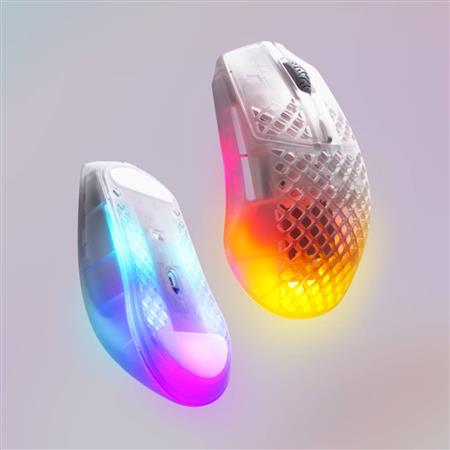 Mouse Inalámbrico SteelSeries Aerox 3 (2022) Ghost