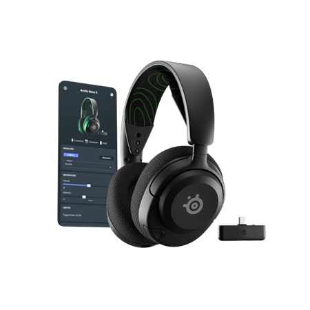 Auriculares Inalámbricos SteelSeries Arctis Nova 5X - Negro